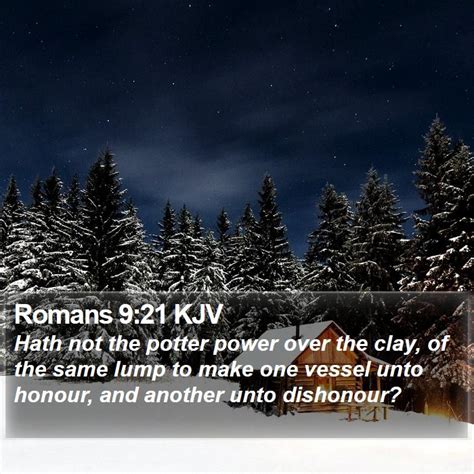 Romans 921 Kjv Bible Verse Images