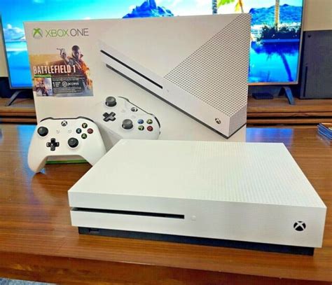Xbox One S 500gb White For Sale Online Ebay