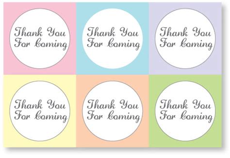 Free printable thank you tag for a baby or bridal shower, add with something sweet and you're done. Baby Shower Favor Tag Printables | CutestBabyShowers.com