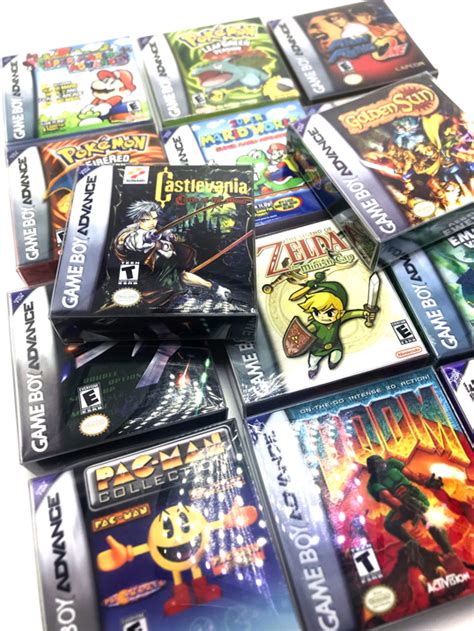 Game Boy Advance Mini Boxes Minibox Gaming