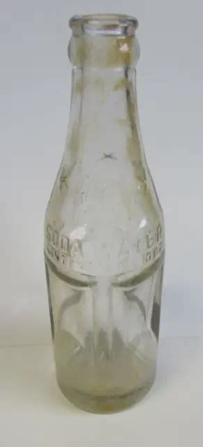 Vintage Clear Soda Water Coca Cola Scranton Pa 6 Ounce Bottle Very Gd 1374 Picclick