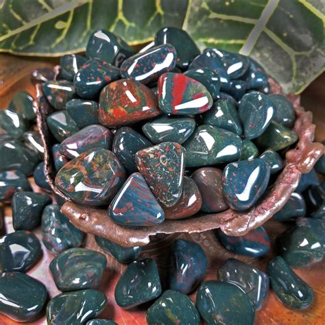 Bloodstone Small Tumbled For Healing Rejuvenation And Endurance