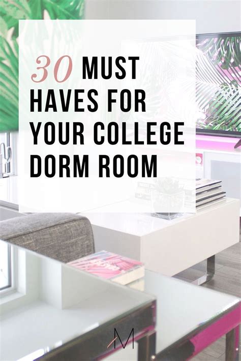 30 College Must Haves For The Best Dorm Room In 2021 Dorm Room College Dorm Essentials Dorm