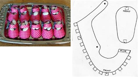 The baby bib template is the ideal pattern for a baby shower invitation. DIY Candy Baby Shoes Box DIY Projects | UsefulDIY.com