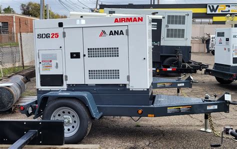 New 20 Kw Airman Sdg25s 8e1 Portable Diesel Generator Epa Tier 4