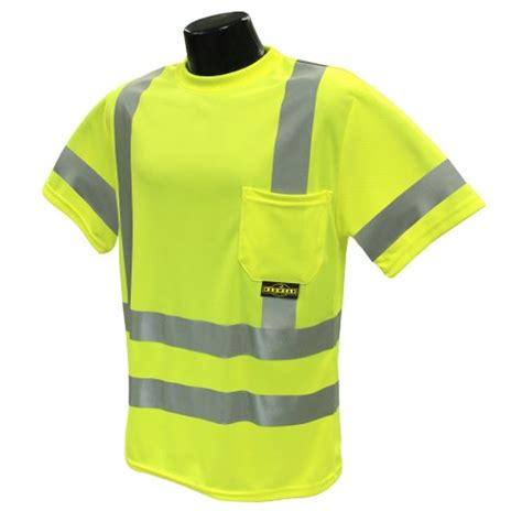 Hi Vis Green Type R Class 3 Short Sleeve T Shirt With Max Dri™ Custom