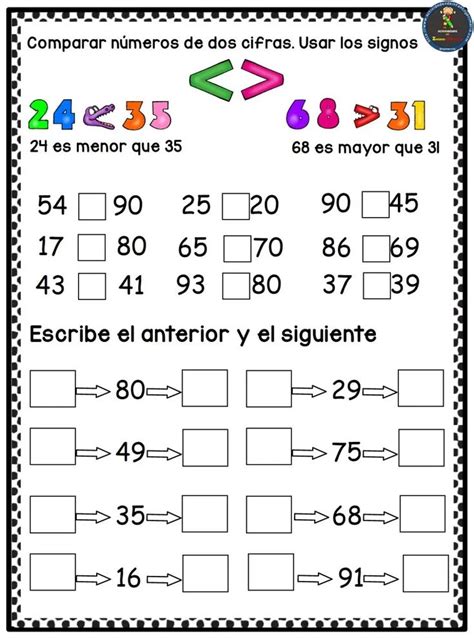 Colección De Fichas Matemáticas Para Primaria Actividades De