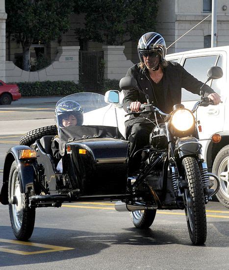 He then headed to his plan b productions office also located in beverly hills. PIC: Brad Pitt Takes Son Pax, 8, on Motorcycle Ride ...