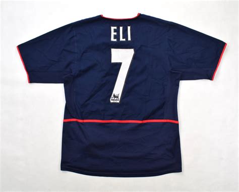 2002 04 Arsenal London Eli Shirt M Football Soccer Premier League