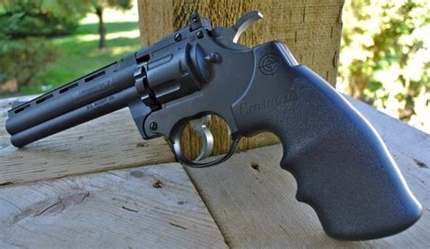 Crosman 357 177 Caliber Co2 Pellet Revolver Full Review — Replica