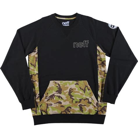 Neff Sharp Squad Crew Neck Pullover Hoodie Evo Outlet