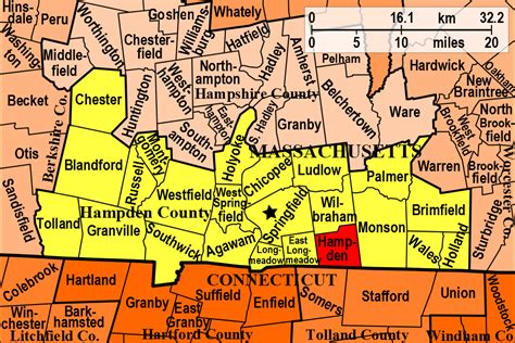 Map Of Hampden County Brandy Tabbitha