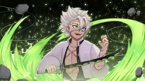 ArtStation - Shinazugawa Sanemi From Kimetsu no Yaiba