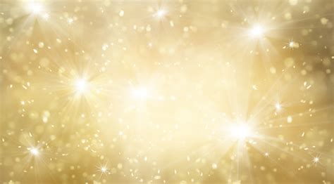 Abstract Gold And Bright Glitter For New Year Background Stock Photo