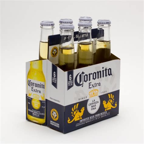 Coronita Extra 7oz 6 Pack Bottle Beer Wine And Liquor
