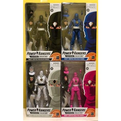 NINJETTI Mighty Morphin Ninjas Power Rangers Lightning Collection