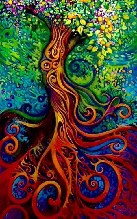 From Tree Of Life By Laura Zollar Tree Art Beautiful Paintings