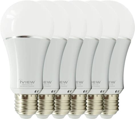 Iview Isb600 6 Smart Wifi Led Light Bulb Multi Color Dimmable No Hub
