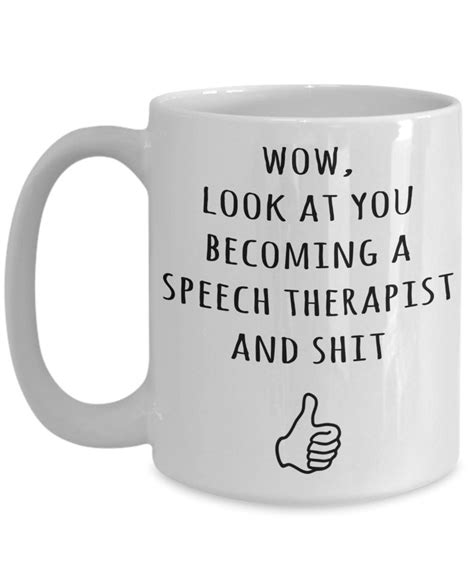 Speech Therapy Mug Future Slp Mug Future Speech Therapist Etsy