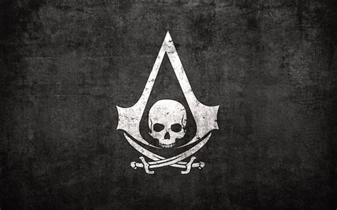 Black Flag Logo De Assassins Creed Bandera Pirata Asesina