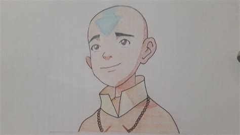 Dibujando Al Avatar Aang Dibujo Rápido Youtube