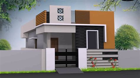 House Front Elevation Designs For Single Floor West Facing Youtube