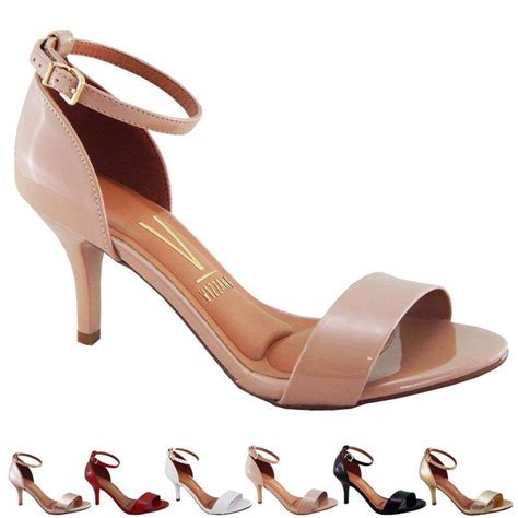 Sandalia Vizzano Gisele Salto Fino Médio Sair Festa Confortavel Original R 124 90 Cor Nude