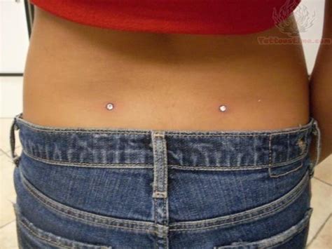 25 Back Dimple Piercing For Girls