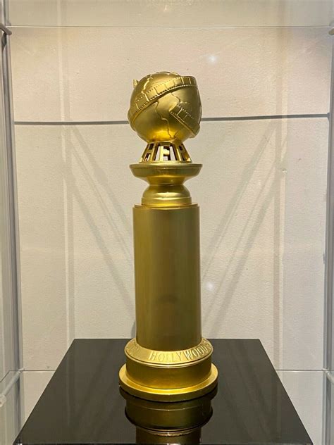 Golden Globe Awards Trophy Replica Zinc Alloy Diecast Statue Prize Dhl
