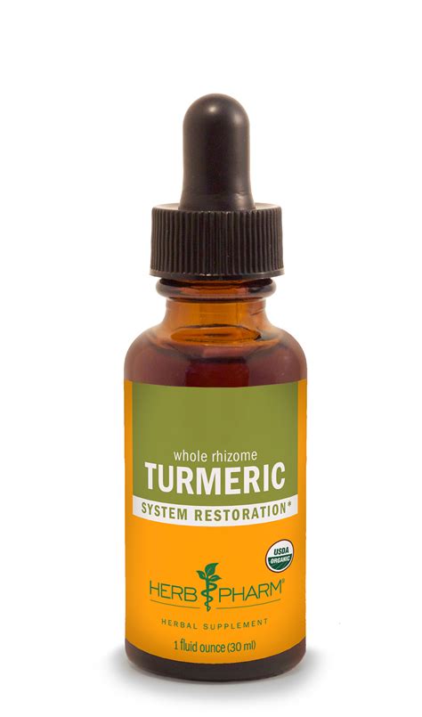 Turmeric Liquid Extract 1oz (Herb Pharm) | Phytoextractum, Plants and ...