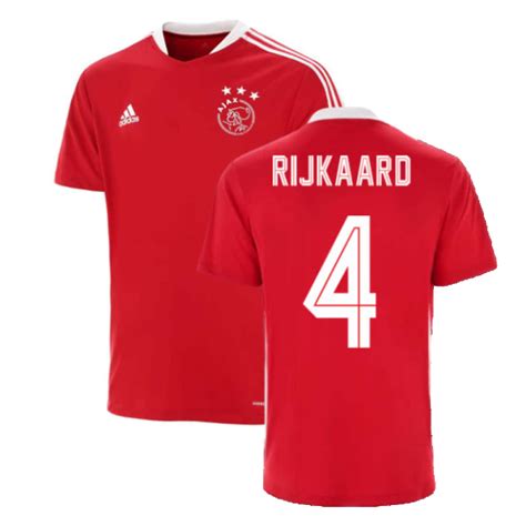 Download Frank Rijkaard Red Team Jersey Wallpaper