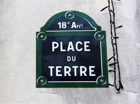Place Du Tertre Montmartre French Moments