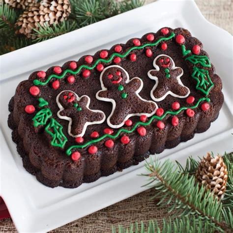 I have very clear memories of mixing the big mason & cash bowl in the kitchen with my mum. Gingerbread Man Loaf Pan by NordicWare | Christmas baking ...