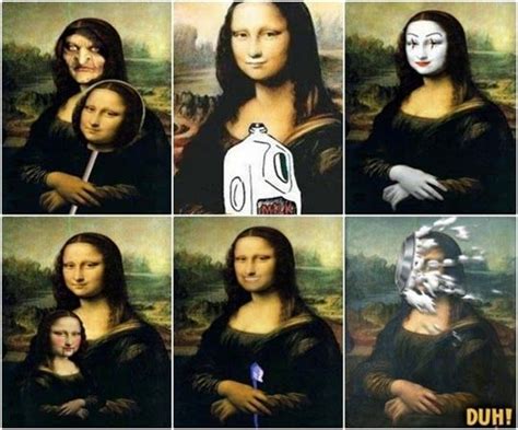 Blog Do Jeff Rossi Imagens Da Vez Paródias E Releituras Da Mona Lisa