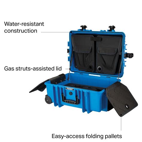 Park Tool Bx 3 Rolling Big Blue Box Tool Case Accessories