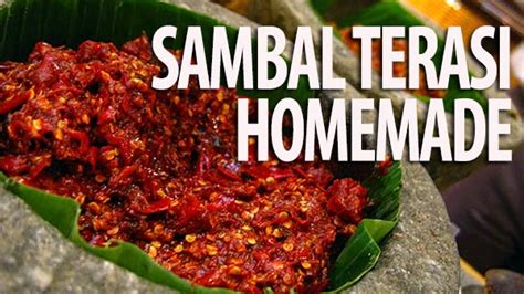 So sambal terasi matang is the fully cooked version of sambal terasi, or indonesian chili sauce with shrimp paste. Sambal Terasi Homemade | Resep Masakan Praktis Rumahan ...