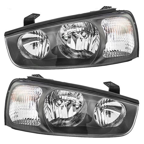 Driver And Passenger Headlights Headlamps Replacement For Hyundai 92101