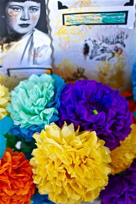 how to make paper flowers for day of the dead with images paper flowers easy paper flowers