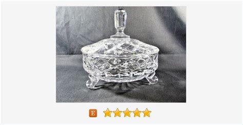 Check spelling or type a new query. Crystal Candy Dish With Lid Hobstars Pinwheels Three ...