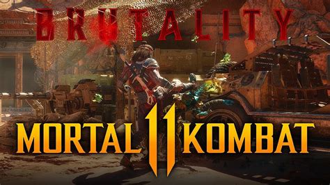 Mortal Kombat 11 New Stage Brutality Revealed Special Forces Desert