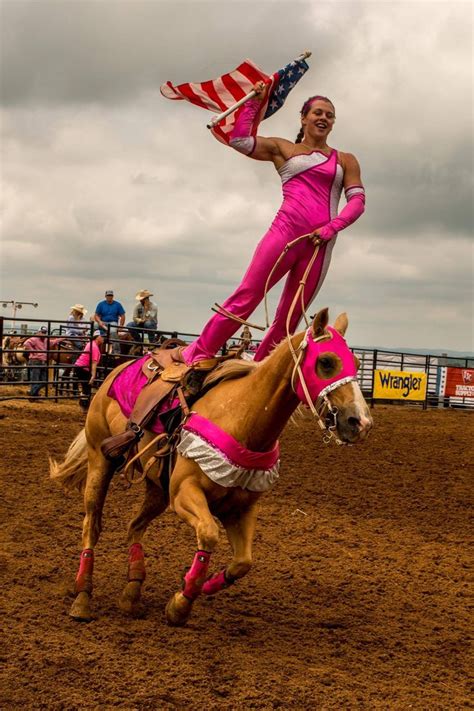 pictures of professional trick riding team the trixie chicks trick riders kelsey temmen on