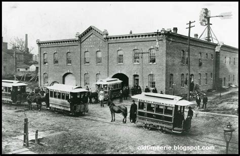 Old Time Erie Erie Public Transit History 1867 To 1967 Erie Pa