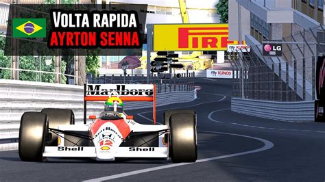 Assetto Corsa Circuit De Monaco Hotlap Senna S Mclaren Mp Youtube My