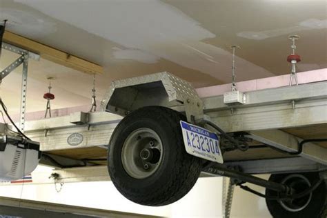 Panofish Garage Trailer Lift Hoist Cost About 140 From Princess Auto