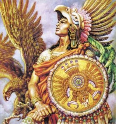 Xbalanque Aztec Warrior Tribal Images Hispanic Art