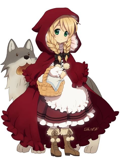 Red Riding Hood Caperucita Roja Dibujo Caperusita Roja Chibi Anime