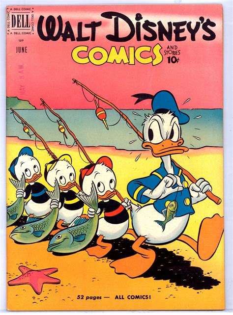 Walt Disney Comics Amp Stories 129 Vf Da Card World