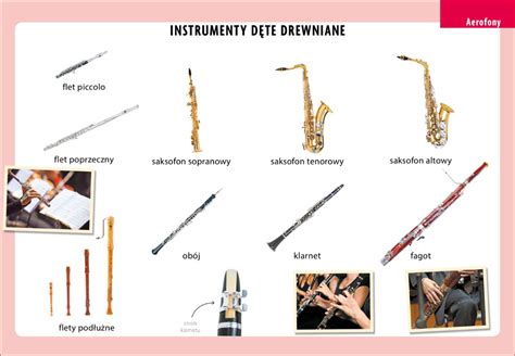 Muzyka 6 Instrumenty Dęte Drewniane