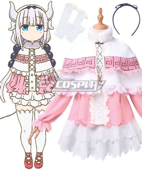 Miss Kobayashis Dragon Maid Kanna Kamui Cosplay Costume Cosplay
