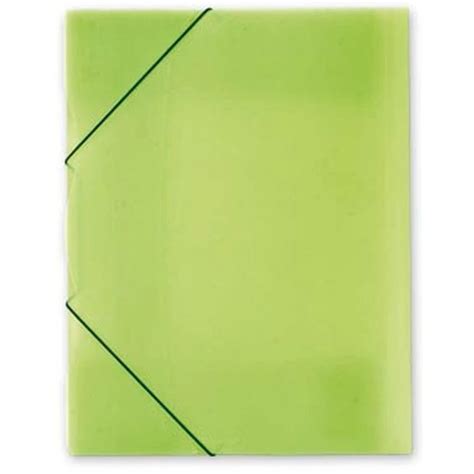 Karton Pp 251822 Opaline A4 Pólyás Elasticated Mappa Transparent Green